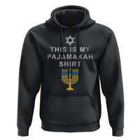Hanukkah Hoodie This Is My Pajamakah Shirt Chanukah Jewish Menorah