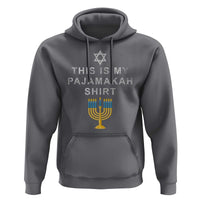 Hanukkah Hoodie This Is My Pajamakah Shirt Chanukah Jewish Menorah