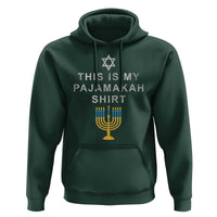 Hanukkah Hoodie This Is My Pajamakah Shirt Chanukah Jewish Menorah