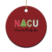 Funny NICU Labor Delivery Nurse Xmas Xmas Tree Christmas Ornament - Wonder Print Shop