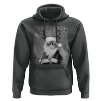 Funny Christmas Santa Grumpy Cat Hoodie