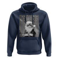Funny Christmas Santa Grumpy Cat Hoodie