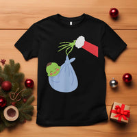 Funny NICU Labor Delivery Nurse Christmas Santa Green Baby T Shirt - Wonder Print Shop