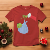 Funny NICU Labor Delivery Nurse Christmas Santa Green Baby T Shirt - Wonder Print Shop