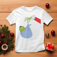 Funny NICU Labor Delivery Nurse Christmas Santa Green Baby T Shirt - Wonder Print Shop