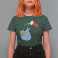 Funny NICU Labor Delivery Nurse Christmas Santa Green Baby T Shirt For Women - Wonder Print Shop