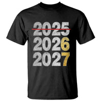 Funny 67 New Year T Shirt Happy New Year 2026 2027 Six Seven Meme Faux Glitter Effect Printed - Wonder Print Shop