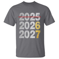 Funny 67 New Year T Shirt Happy New Year 2026 2027 Six Seven Meme Faux Glitter Effect Printed - Wonder Print Shop