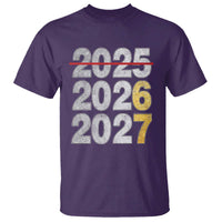 Funny 67 New Year T Shirt Happy New Year 2026 2027 Six Seven Meme Faux Glitter Effect Printed - Wonder Print Shop