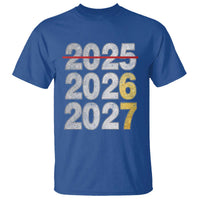 Funny 67 New Year T Shirt Happy New Year 2026 2027 Six Seven Meme Faux Glitter Effect Printed - Wonder Print Shop