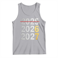 Funny 67 New Year Tank Top Happy New Year 2026 2027 Six Seven Meme Faux Glitter Effect Printed - Wonder Print Shop
