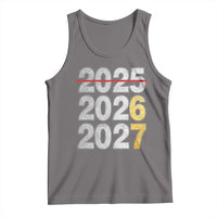 Funny 67 New Year Tank Top Happy New Year 2026 2027 Six Seven Meme Faux Glitter Effect Printed - Wonder Print Shop