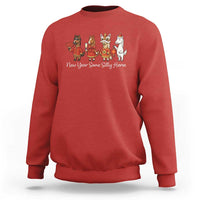 Funny Chinese New Year 2026 Sweatshirt New Year Same Silly Horse - Wonder Print Shop