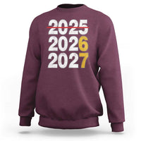 Funny 67 New Year Sweatshirt Happy New Year 2026 2027 Six Seven Meme - Wonder Print Shop