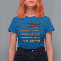 Melanin Black Teacher T Shirt For Women We Can Be Different On The Outside But We Have The Same Heart Inside