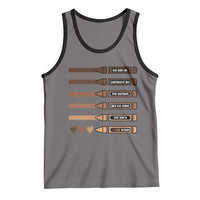 Melanin Black Teacher Tank Top We Can Be Different On The Outside But We Have The Same Heart Inside