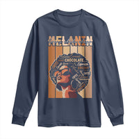Melanin Every Shade Slays Long Sleeve Shirt Melanin Afro Queen African American Pride