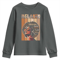 Melanin Every Shade Slays Youth Sweatshirt Melanin Afro Queen African American Pride