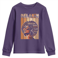 Melanin Every Shade Slays Youth Sweatshirt Melanin Afro Queen African American Pride