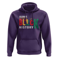 Celebrate Black History Hoodie African American History Africa Map