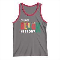 Celebrate Black History Tank Top African American History Africa Map