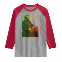 Frederick Douglass Raglan Shirt It Is Easier To Build Strong Children Than To Repair Broken Men