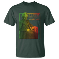 Frederick Douglass T Shirt It Is Easier To Build Strong Children Than To Repair Broken Men