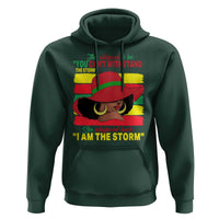 Proud Black African American Hoodie They Whispered To Her You Can't Withstand The Storm Black History Month