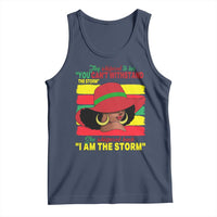 Proud Black African American Tank Top They Whispered To Her You Can't Withstand The Storm Black History Month