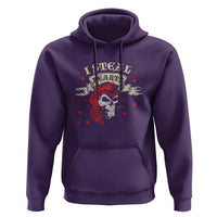 Funny Valentine's Day Pirate Hoodie I Steal Hearts Rose