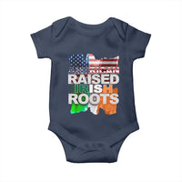 Irish American Baby Onesie American Raised Irish Roots St Patrick's Day