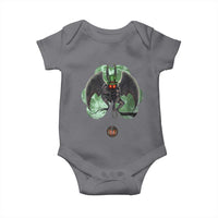 Funny St Patrick's Day Mothman Cryptid Creature Shamrock Baby Onesie