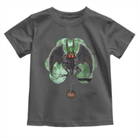 Funny St Patrick's Day Mothman Cryptid Creature Shamrock Toddler T Shirt