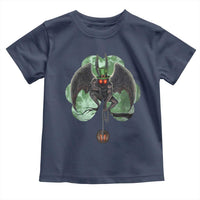 Funny St Patrick's Day Mothman Cryptid Creature Shamrock Toddler T Shirt