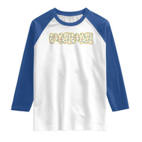 Autism Mama Raglan Shirt Autism Awareness Mental Health Puzzle Glitter Print