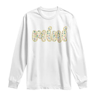 Autism Mini Long Sleeve Shirt Autism Awareness Mental Health Puzzle Glitter Print