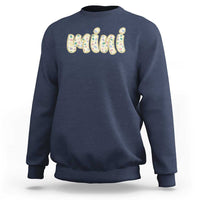 Autism Mini Sweatshirt Autism Awareness Mental Health Puzzle Glitter Print