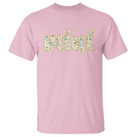 Autism Mini T Shirt Autism Awareness Mental Health Puzzle Glitter Print