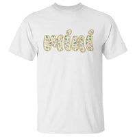 Autism Mini T Shirt Autism Awareness Mental Health Puzzle Glitter Print