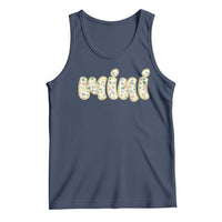 Autism Mini Tank Top Autism Awareness Mental Health Puzzle Glitter Print