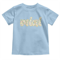 Autism Mini Toddler T Shirt Autism Awareness Mental Health Puzzle Glitter Print