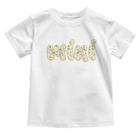 Autism Mini Toddler T Shirt Autism Awareness Mental Health Puzzle Glitter Print