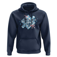 Autism Gigi Coquette Puzzle Piece Pink Bow Hoodie