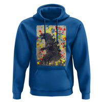 Funny Autism Awareness Japanese Giant Monster Hoodie Colorful Puzzles