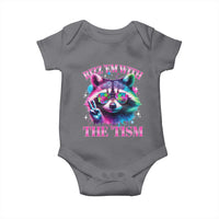 Funny Autism Awareness Racoon Baby Onesie Rizz Em With The Tism Meme Autistic
