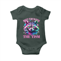 Funny Autism Awareness Racoon Baby Onesie Rizz Em With The Tism Meme Autistic