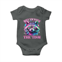 Funny Autism Awareness Racoon Baby Onesie Rizz Em With The Tism Meme Autistic