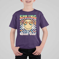Funny Spring Break Crew T Shirt For Kid Spring Vacation Beach Family Matching
