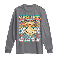 Funny Spring Break Crew Long Sleeve Shirt Spring Vacation Beach Family Matching