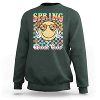 Funny Spring Break Crew Sweatshirt Spring Vacation Beach Family Matching